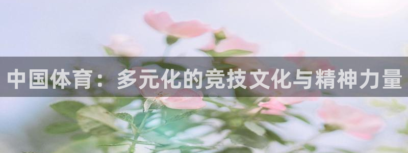 利记官网下载招商电话号码是多少：中国体育：多元化的竞