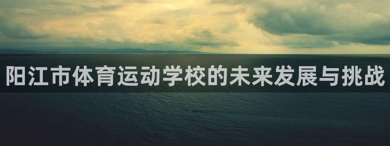 利记官方集团官网：阳江市体育运动学校的未来发展与挑战